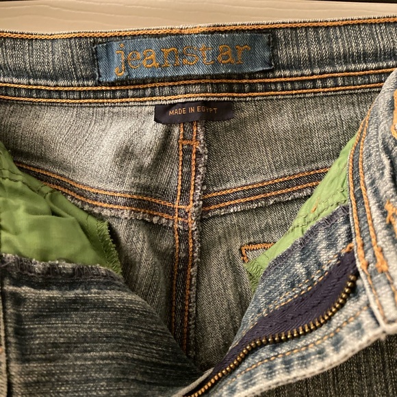 Jeanstar flare leg jeans with stonewashed look: good condition - Picture 7 of 12